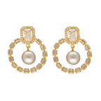 J Pearls Falak Pearl Earrings - Distacart