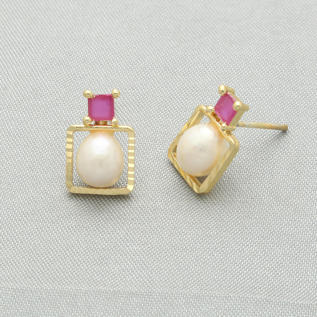J Pearls Zoya Pearl Earrings - Distacart