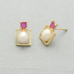 J Pearls Zoya Pearl Earrings - Distacart