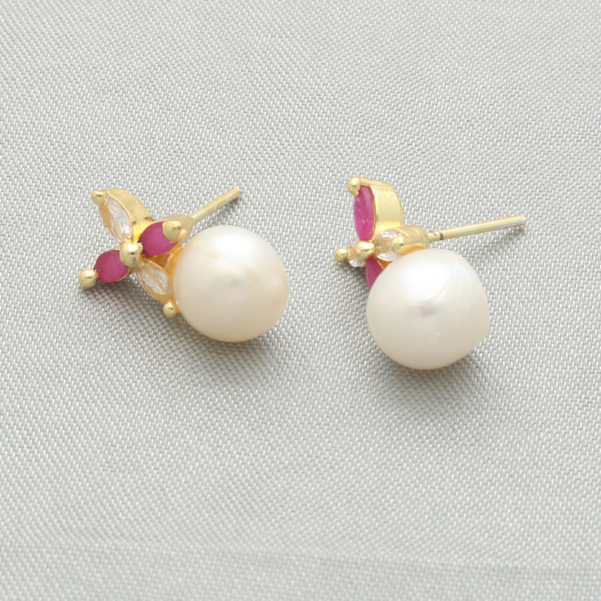 J Pearls Jasmine Pearl Earrings - Distacart