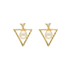 J Pearls Zara Pearl Earrings - Distacart
