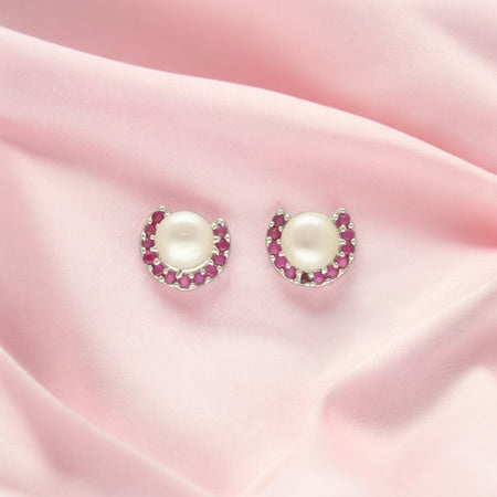 J Pearls Dheeksha Pearl Earrings