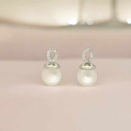J Pearls Jaanvi Pearl Earrings