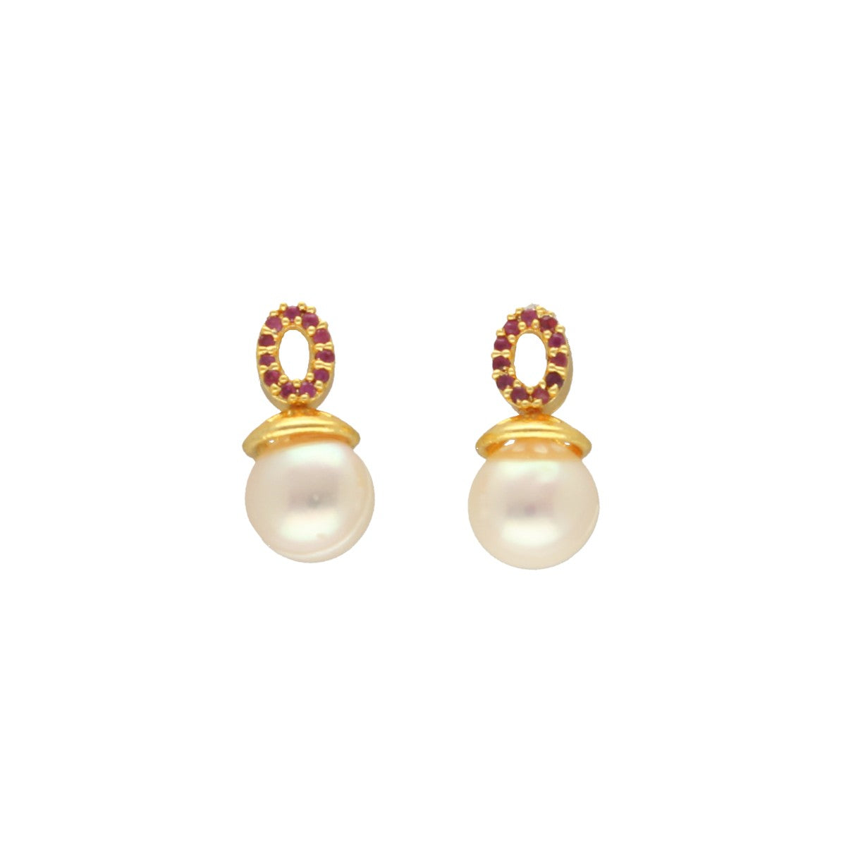 J Pearls Siddhi Pearl Earrings - Distacart