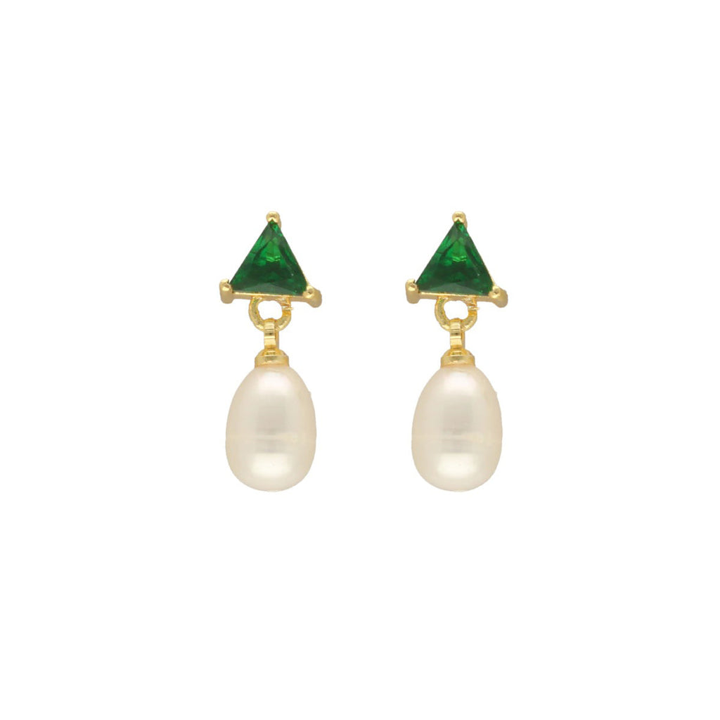 J Pearls Akshara Pearl Earrings - Distacart