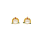 J Pearls Baani Pearl Earrings - Distacart
