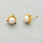 J Pearls Baani Pearl Earrings - Distacart