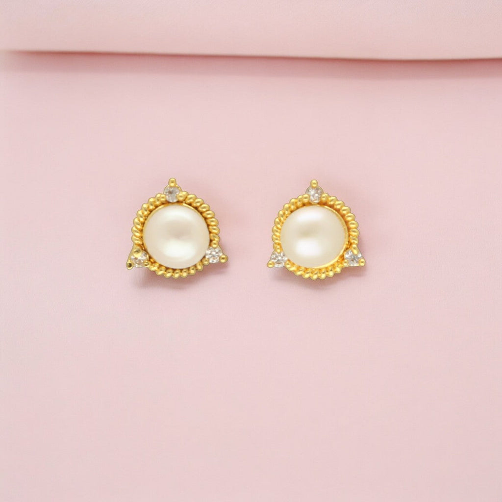J Pearls Babita Pearl Earrings - Distacart