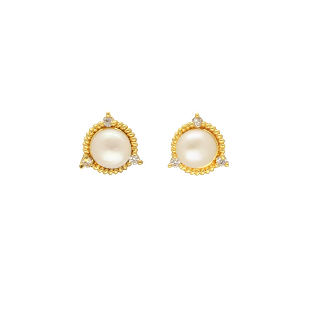 J Pearls Babita Pearl Earrings - Distacart
