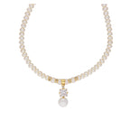 J Pearls Amazing Drop Pearl Set - Real Pearl Jewelry - Distacart