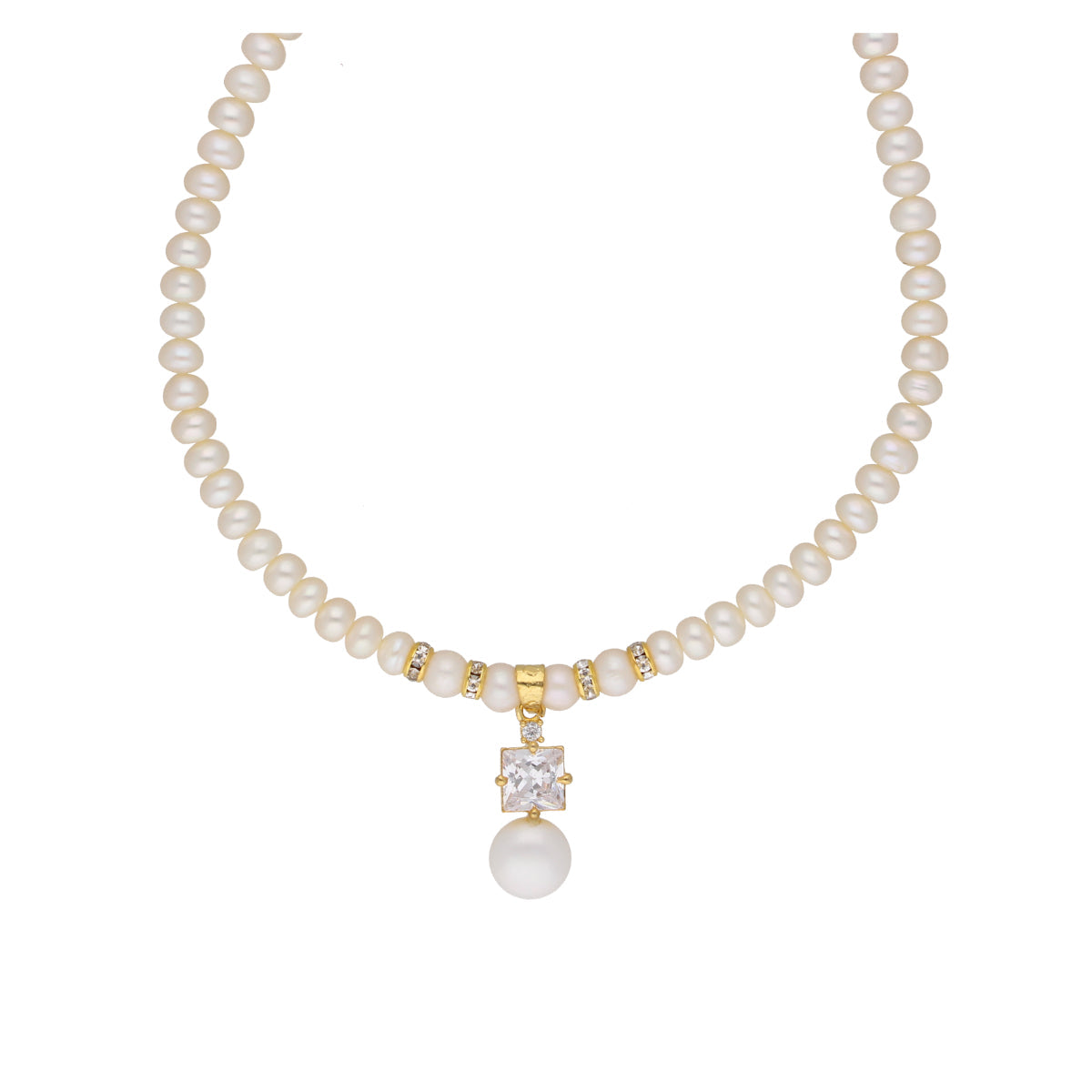 J Pearls Amazing Drop Pearl Set - Real Pearl Jewelry - Distacart