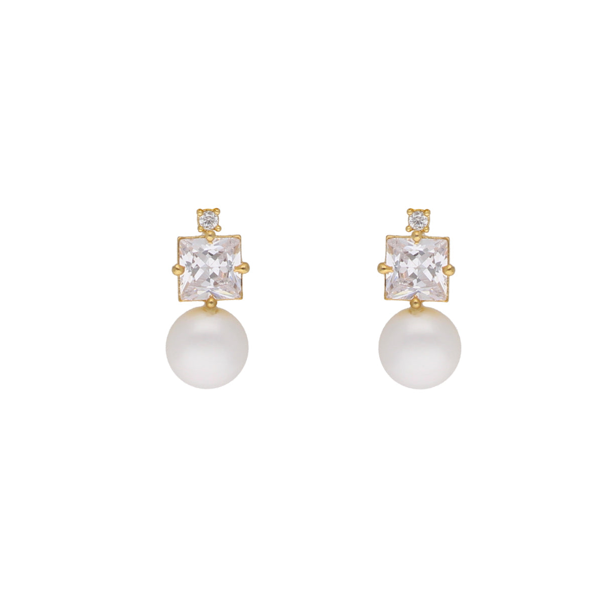 J Pearls Amazing Drop Pearl Set - Real Pearl Jewelry - Distacart