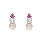 J Pearls Trendy Pearl Pendant Set - Real Pearl Jewelry - Distacart