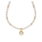 J Pearls Single String Fashionable Pearl Set - Real Pearl Jewelry - Distacart