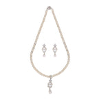 J Pearls Fashionable Pearl Pendant Set - Real Pearl Jewelry - Distacart