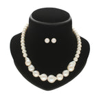 J Pearls Falak 1 Line Baroque Pearl Necklaces