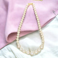 J Pearls Falak 1 Line Baroque Pearl Necklaces