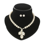 J Pearls Nisha 1 Line Round Pearl Necklaces