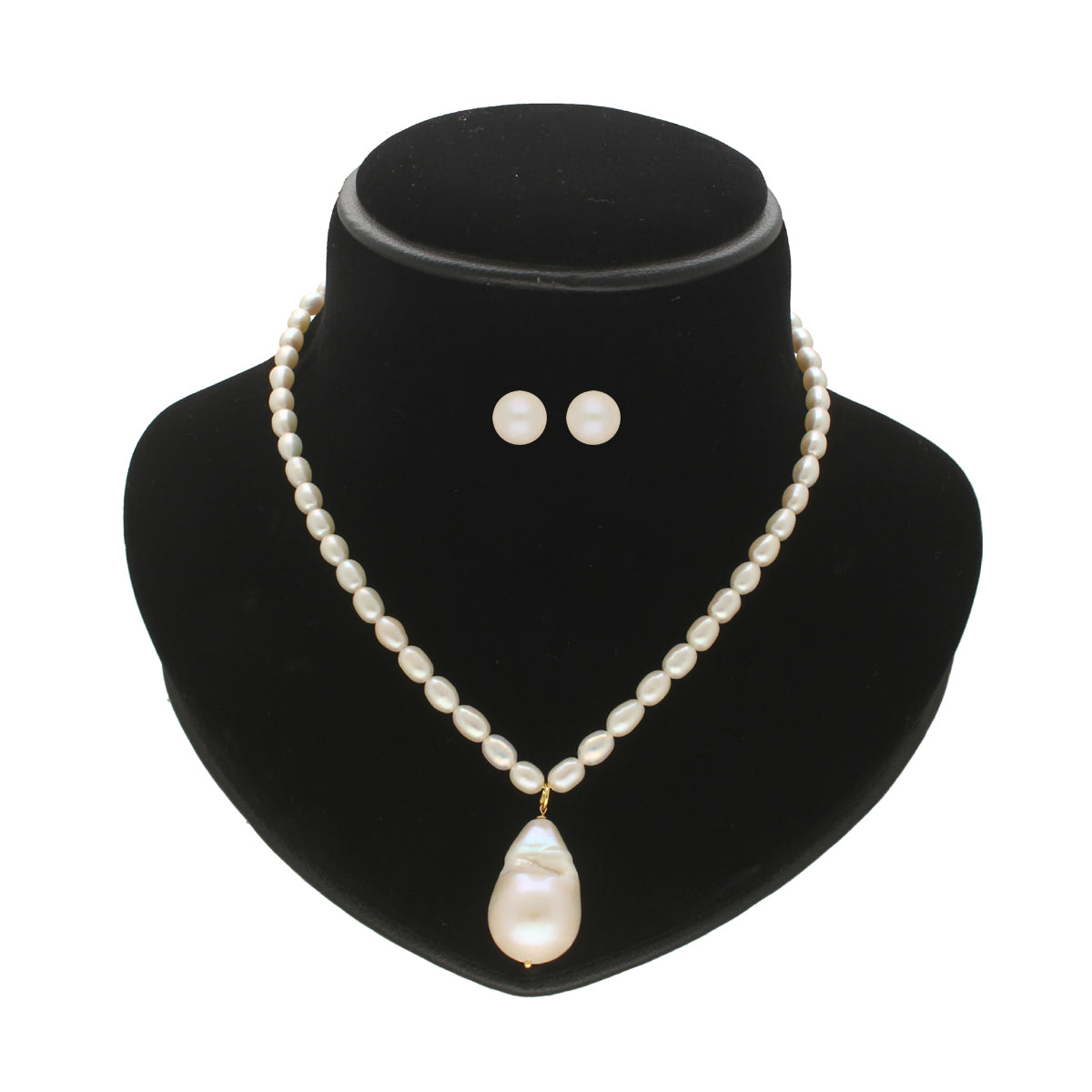 J Pearls Zora 1 Line Pearl Necklaces