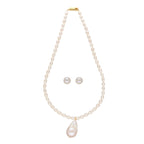 J Pearls Zora 1 Line Pearl Necklaces