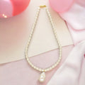 J Pearls Zora 1 Line Pearl Necklaces