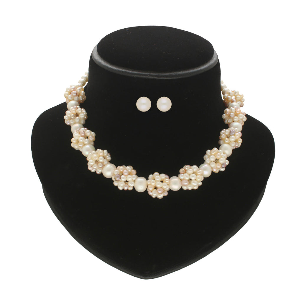 J Pearls Sarah 1 Line Pearl Necklaces