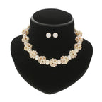 J Pearls Sarah 1 Line Pearl Necklaces