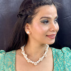 J Pearls Sarah 1 Line Pearl Necklaces