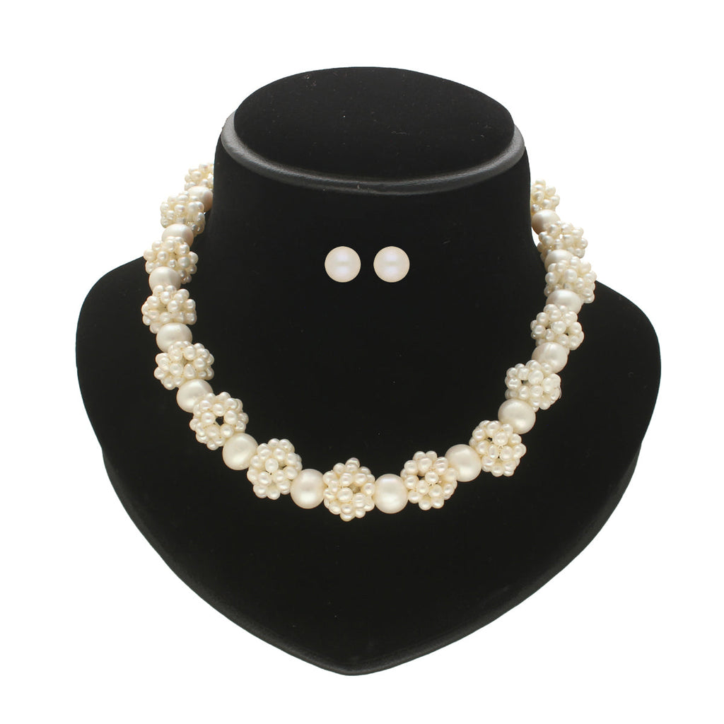 J Pearls Ihita 1 Line Pearl Necklaces
