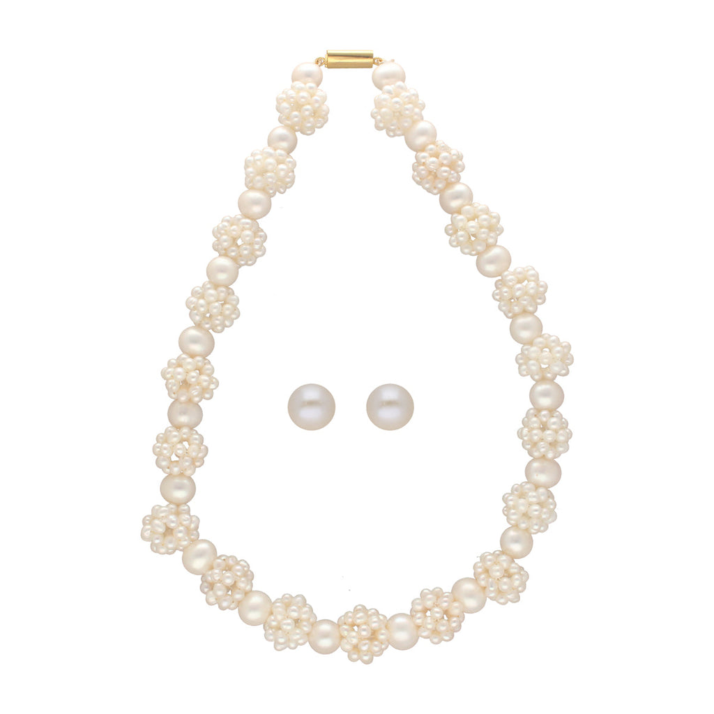 J Pearls Ihita 1 Line Pearl Necklaces
