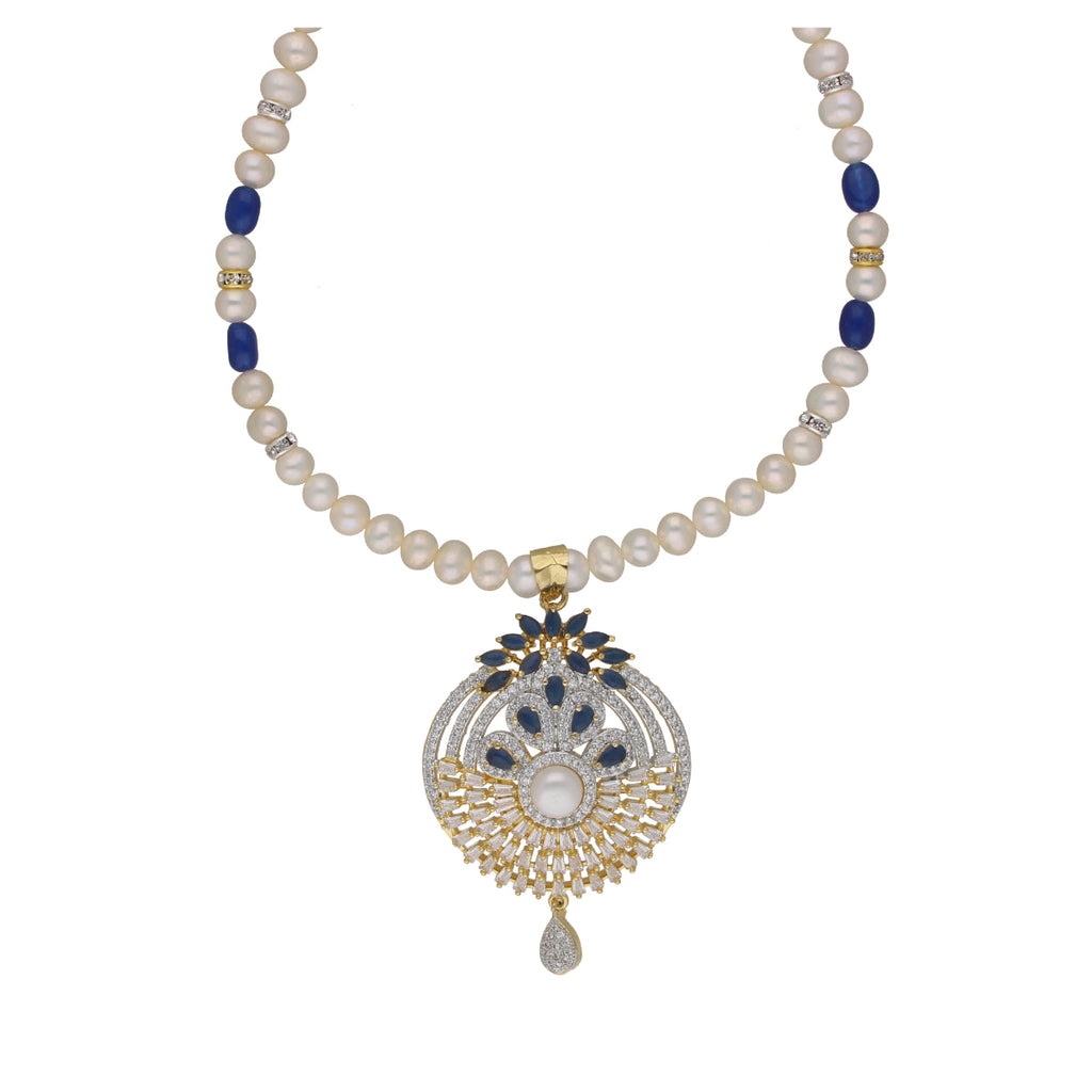 J Pearls Dakshita 1 Line Pearl Sets - Real Pearl Jewelry - Distacart