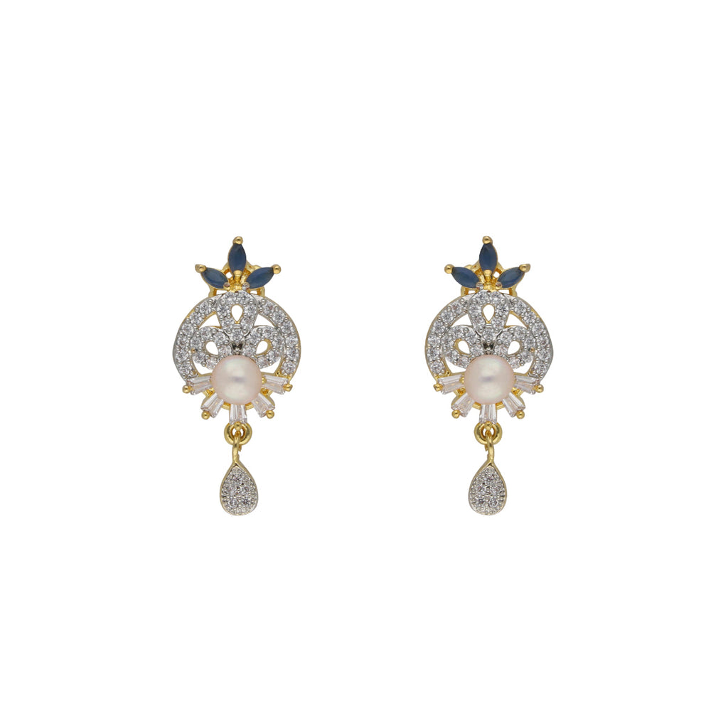 J Pearls Dakshita 1 Line Pearl Sets - Real Pearl Jewelry - Distacart