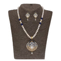 J Pearls Dakshita 1 Line Pearl Sets - Real Pearl Jewelry - Distacart