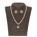 J Pearls Anahita 1 Line Pearl Sets - Real Pearl Jewelry - Distacart