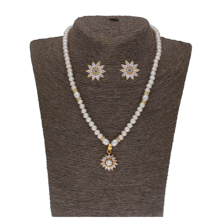 J Pearls Anahita 1 Line Pearl Sets - Real Pearl Jewelry
