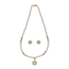 J Pearls Babita 1 Line Pearl Sets - Real Pearl Jewelry - Distacart