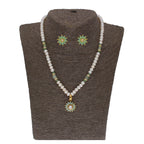 J Pearls Babita 1 Line Pearl Sets - Real Pearl Jewelry - Distacart