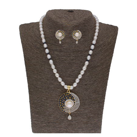 J Pearls Candalini 1 Line Pearl Sets - Real Pearl Jewelry