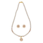 J Pearls Dhavni 1 Line Pearl Sets - Real Pearl Jewelry - Distacart