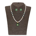 J Pearls Bahupuspa 1 Line Pearl Sets - Real Pearl Jewelry - Distacart