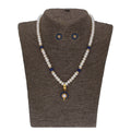J Pearls Eeshika 1 Line Pearl Sets - Real Pearl Jewelry - Distacart