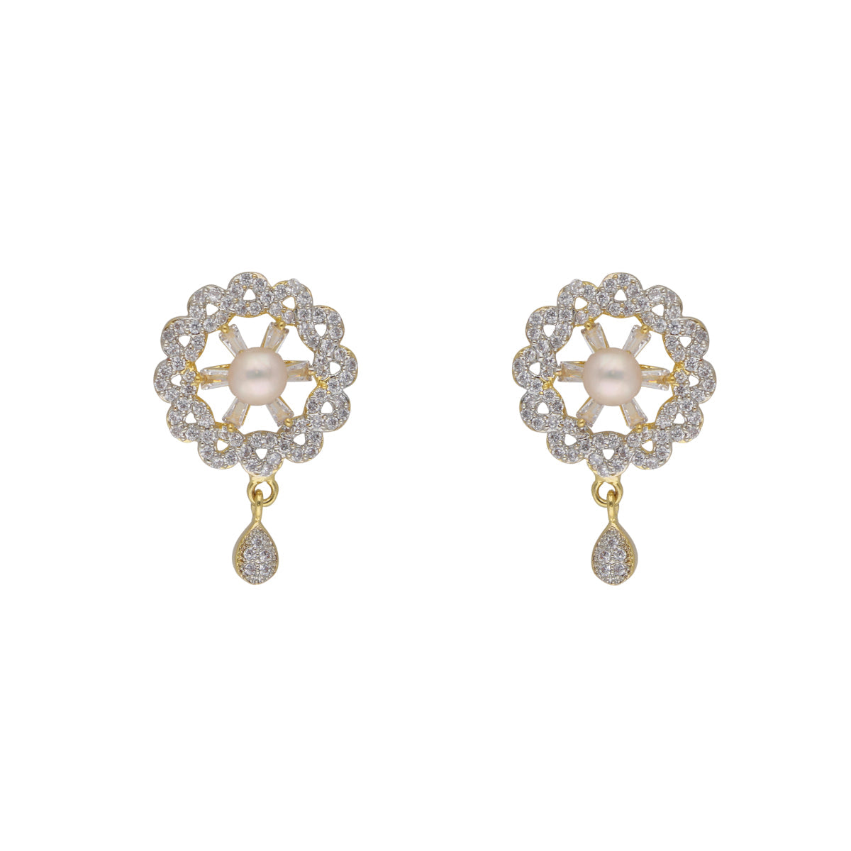 J Pearls Gianna 1 Line Pearl Sets - Real Pearl Jewelry - Distacart