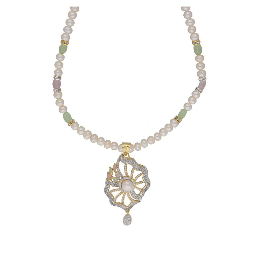 J Pearls Dheivavadivu 1 Line Pearl Sets - Real Pearl Jewelry - Distacart