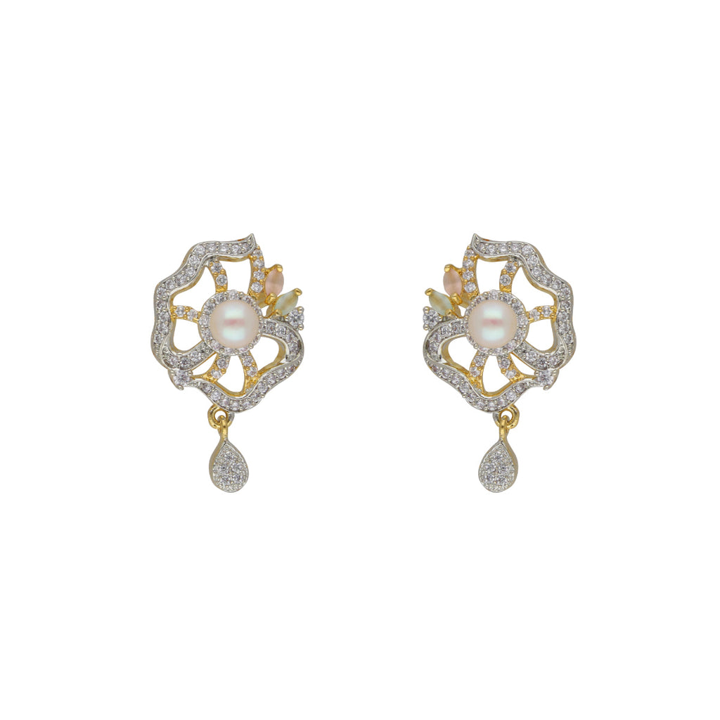 J Pearls Dheivavadivu 1 Line Pearl Sets - Real Pearl Jewelry - Distacart