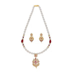 J Pearls Fritha 1 Line Pearl Sets - Real Pearl Jewelry - Distacart