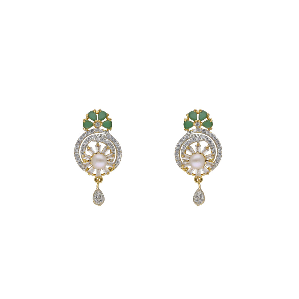 J Pearls Naira 1 Line Pearl Sets - Real Pearl Jewelry - Distacart