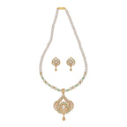 J Pearls Fatehjit 1 Line Pearl Sets - Real Pearl Jewelry - Distacart