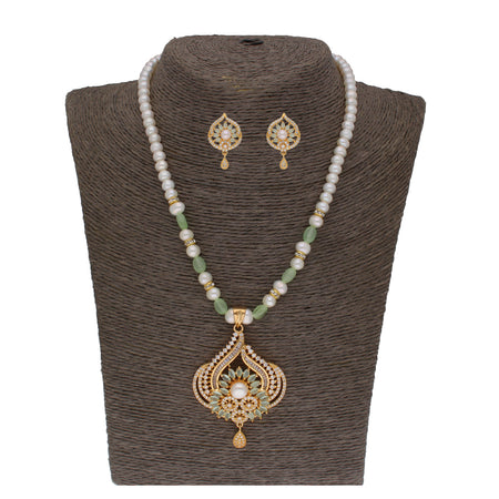 J Pearls Fatehjit 1 Line Pearl Sets - Real Pearl Jewelry