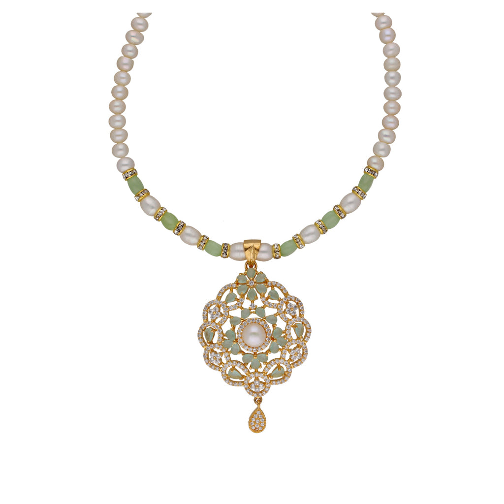 J Pearls Bahgvanti 1 Line Pearl Sets - Real Pearl Jewelry - Distacart