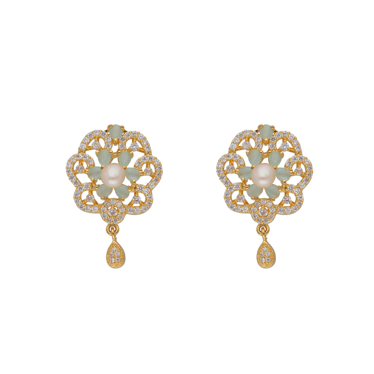 J Pearls Bahgvanti 1 Line Pearl Sets - Real Pearl Jewelry - Distacart